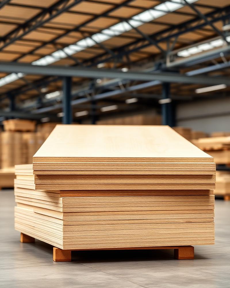 Commercial plywood panels